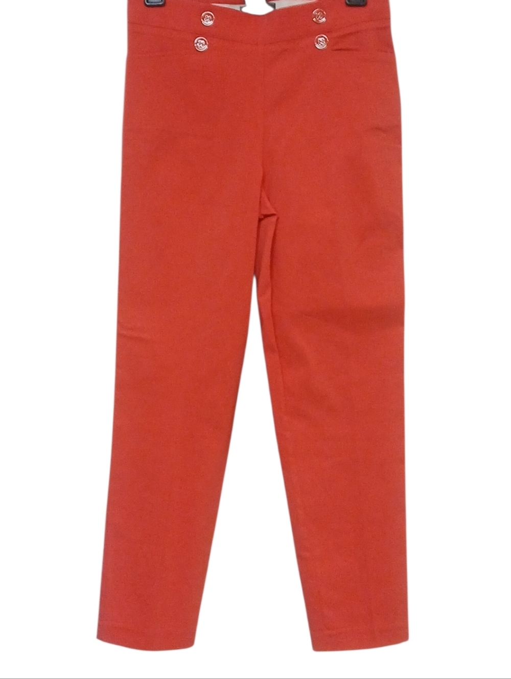 89th & Madison - NWOT, Rose Colored Ankle Pants, Front Pockets, Elastic Waist - Picture 4 of 10